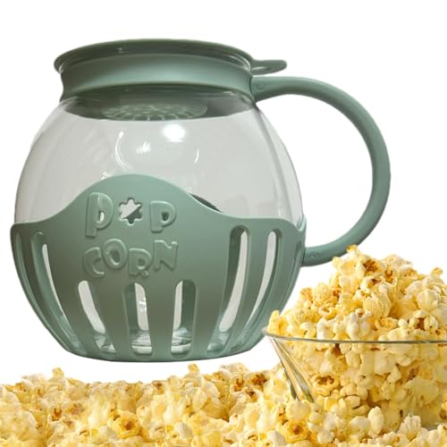 Mikrowellen-Popcorn-Schüssel | Topf Mikrowelle Luft Popcorn Snack, Popcorn Topf Mikrowelle Air Poppers Snack Popcorn Multifunktionstopf BPA 2,25 Quart Spülmaschinenfest für hausgemachtes Popcorn