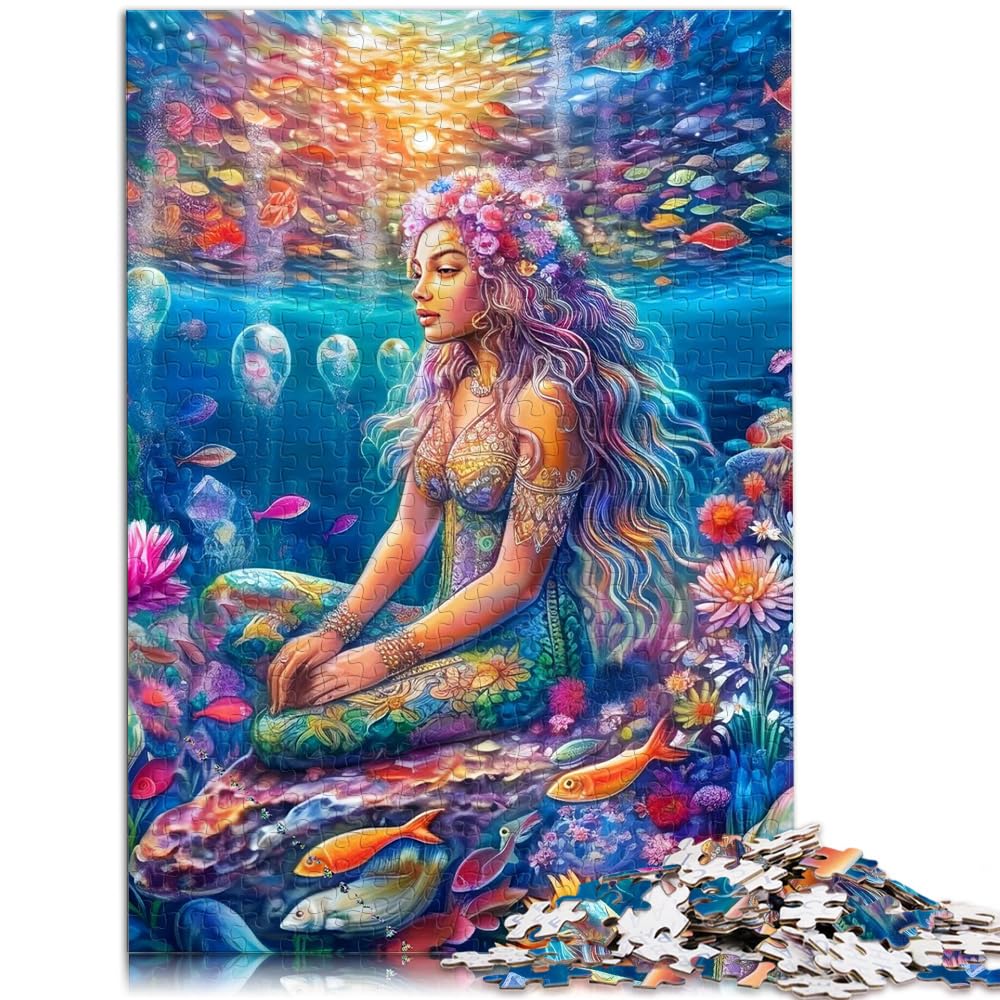 Puzzlespiel Rainbow Spirit Puzzles 1000 Teile Holzpuzzle Jedes Teil ist einzigartig - Anspruchsvolles Familienspaßspiel 1000 Teile (50 x 75 cm)