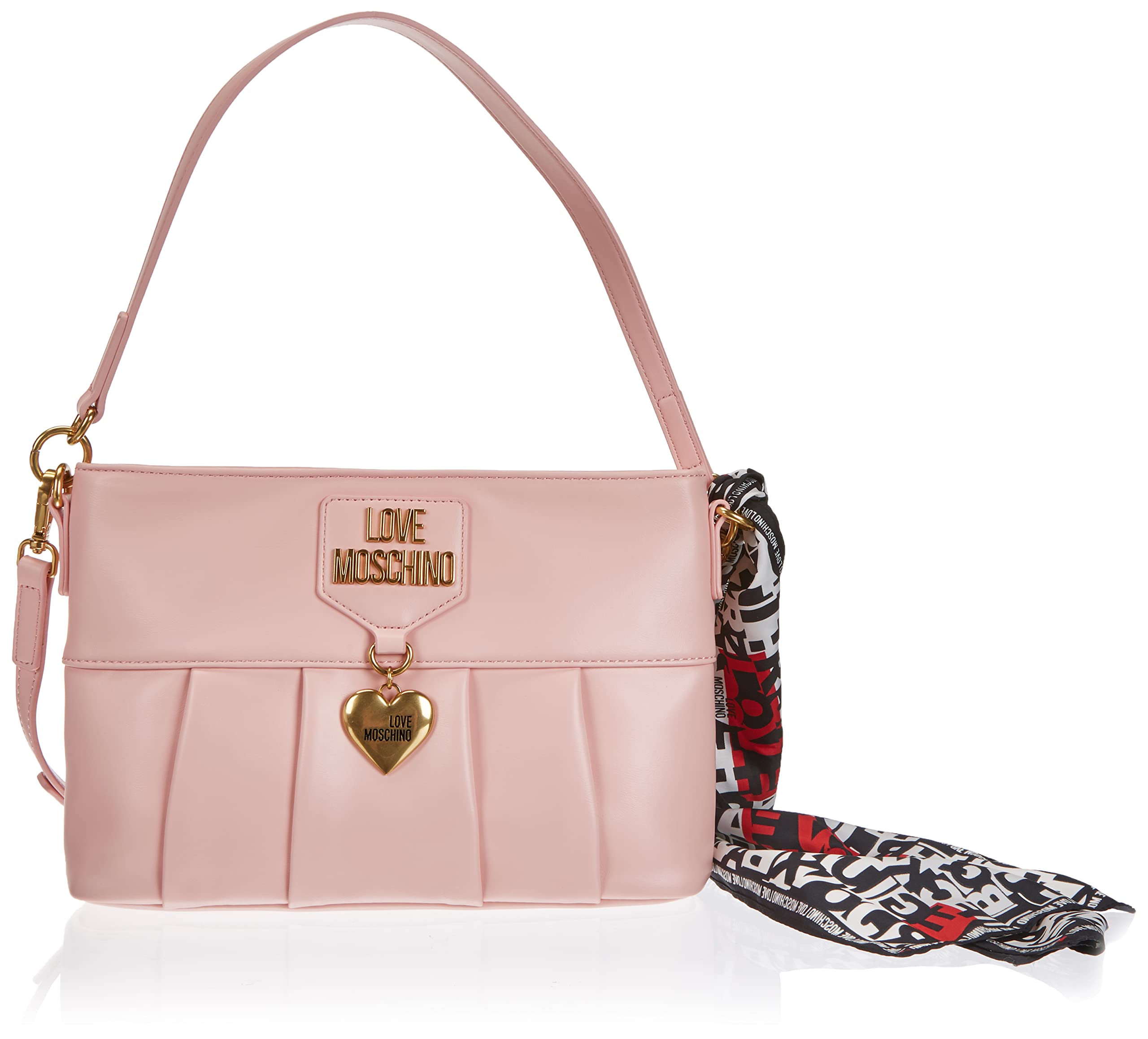 Love Moschino Damen Schultertasche, Rosa