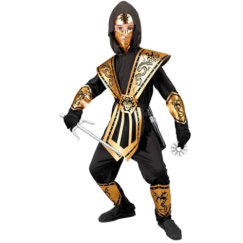 WIDMANN 40117 COSTUME GOLD KOMBAT NINJA 8/10 #401B