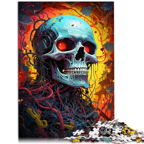 Puzzles, Geschenke, Spielzeug, Mechanisches Skelett, 1000-teiliges Puzzle für Erwachsene, Holzpuzzle ganze Familie, 1000 Teile (50 x 75 cm)