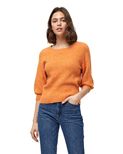 Peppercorn Women's Flores Raglan Pullover, Peach Caramel Melange, S