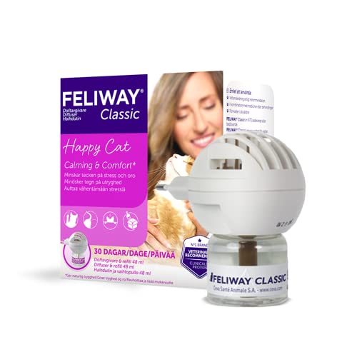 FELIWAY Classic Duftspender 48ml - Bietet Katze Sicherheit zu Hause