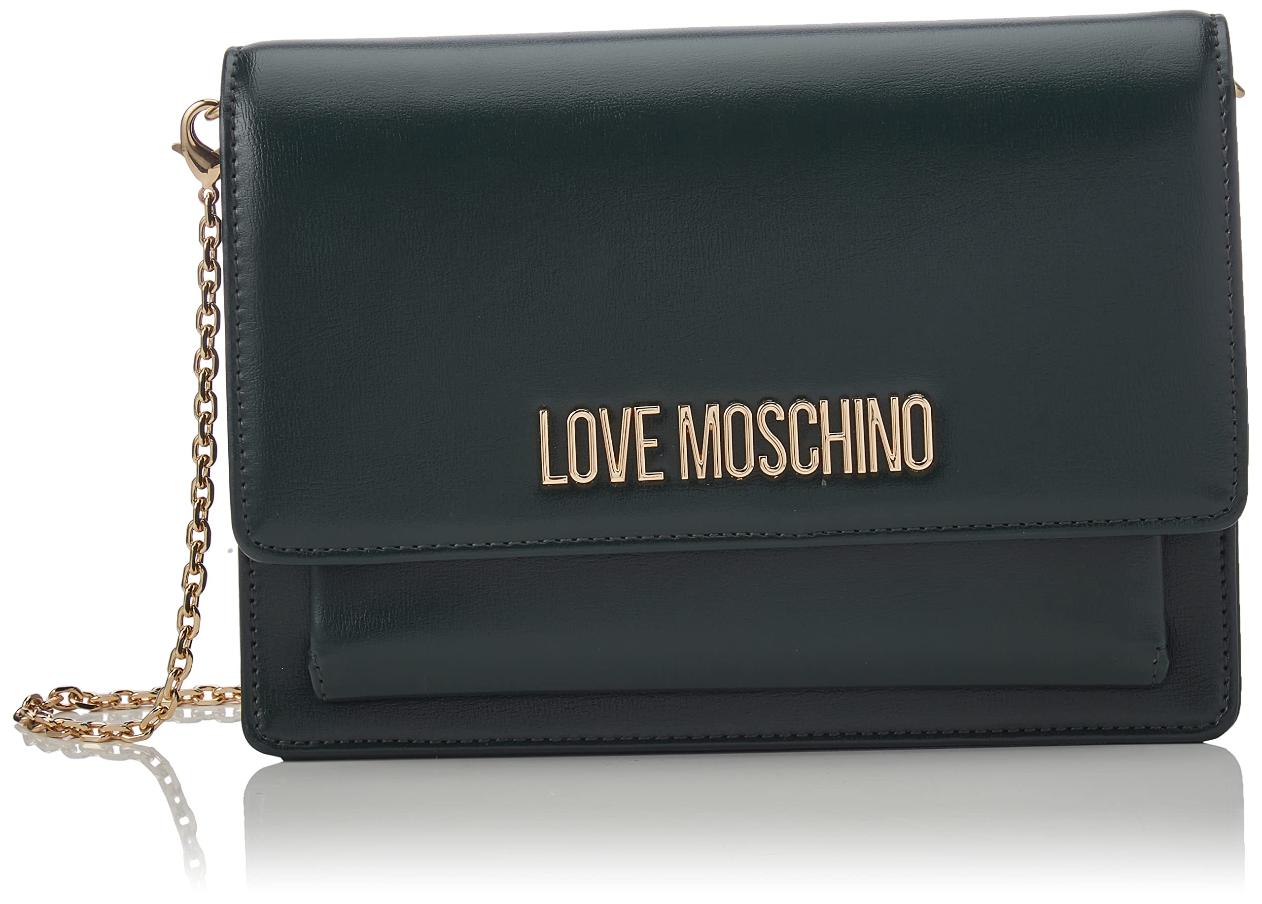 Love Moschino Damen Borsa Pu Verde Umhngetasche, grün