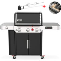 Weber Gasgrill Genesis SE-EPX-335, Black - Sonderedition + Drehspieß