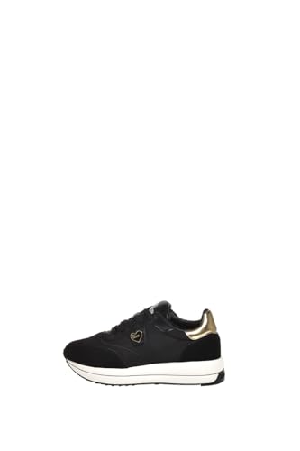 Love Moschino Damen Ja15234g1lil500a Sneaker, Schwarz, 43 EU