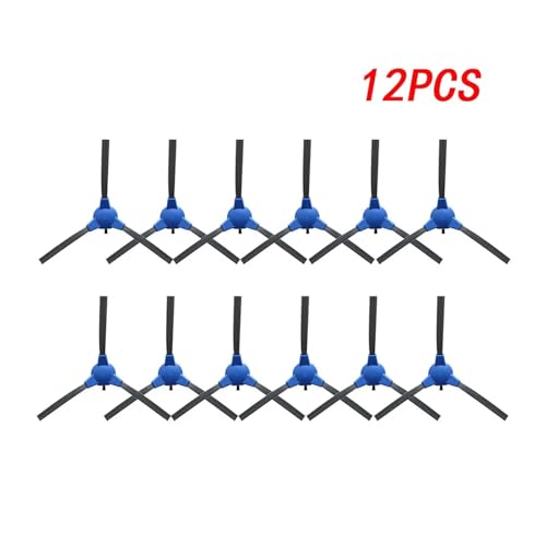 Roboter-Seitenbürste, HEPA-Filter, Wischtuch, kompatibel mit Cecotec Conga Excellence 1090 Roboter-Staubsauger, Teile, Zubehör, Ersatz-Set(12pcs side brush)