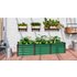 VITAVIA Hochbeet »In&Out«, BxHxL: 65 x 40,3 x 185 cm, Zincalume/Aluminium - gruen