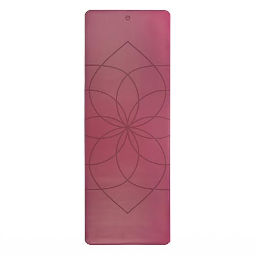 Design Yogamatte PHOENIX Mat (Living Flower, berry)