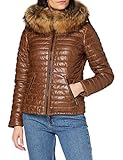 Oakwood Damen 62666-507 Jacke, Braun (Cognac), Small