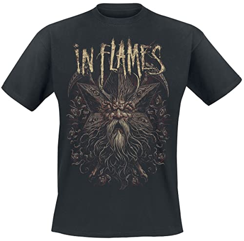 In Flames Eternal Life Männer T-Shirt schwarz 3XL 100% Baumwolle Band-Merch, Bands