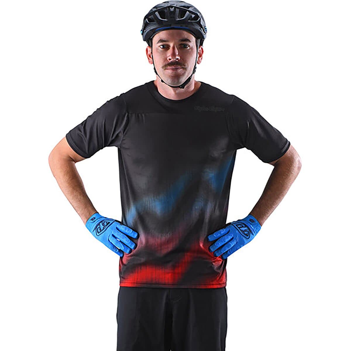 Troy Lee Designs Skyline Kurzarm Trikot Herren schwarz/bunt