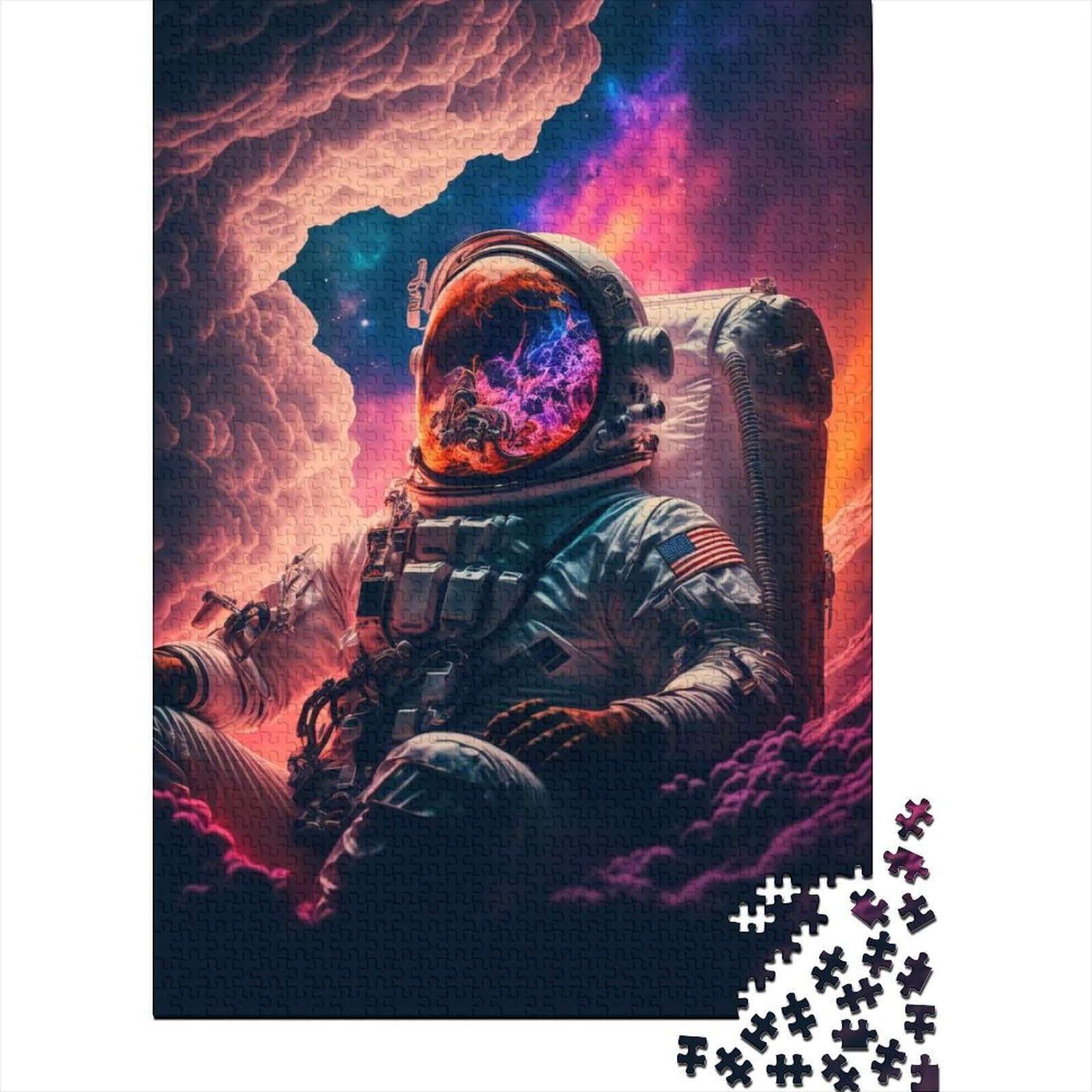 Asteroid Oasis Puzzles Puzzles für Erwachsene Teenager 1000 Puzzles für Erwachsene 1000 Teile Puzzles für Erwachsene Lernspiel Herausforderungsspielzeug (Größe: 75 x 50 cm)