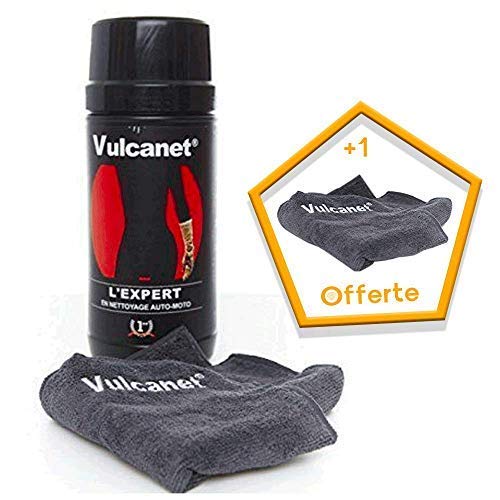 Vulcanet 80 x Reinigungstücher ohne Wasser + 2 x Mikrofasertuch