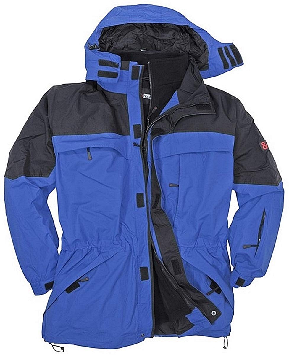 Marc&Mark Echte Übergrößen ! 3in1 Jacke Davos in Übergröße, Herrenjacke, Winterjacke 8XL blau