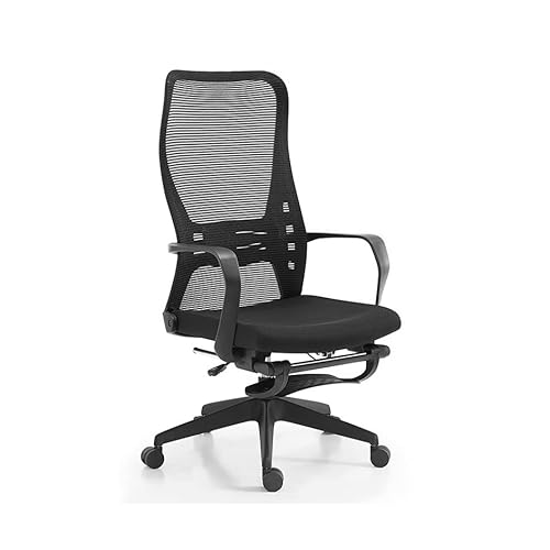 QYZUJIKL Computer Stuhl Hause Ergonomische Liege Rückenlehne Einstellung Gaming Swivel Sitz Bequem Fußstütze Büro Schreibtisch Stuhl Einfache