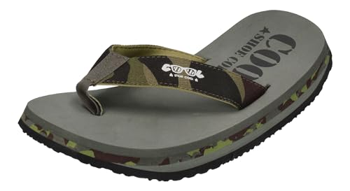 COOL shoe corp. Herren Original Flip-Flops, Army, 41.5 EU Weit