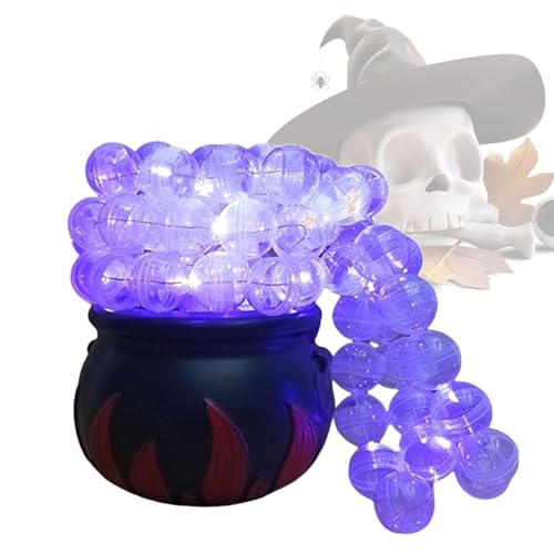 Halloween Bubble Kessel - Halloween Kessel Wasserkocher | Schwarze Hexe Halloween Süßigkeitentöpfe | Neuheit Wasserkocher in Form von Schädelköpfen | Kochtopf