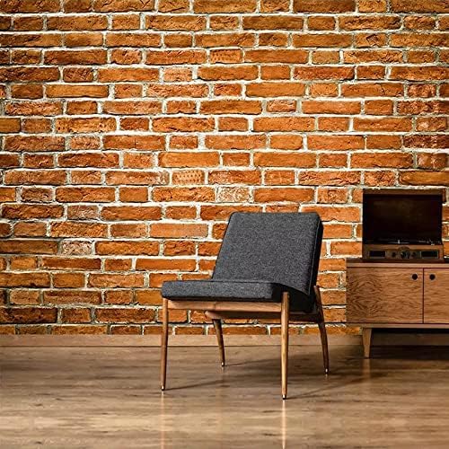 Wände Rote Backsteinmauern Vintage Nostalgie Bar Bekleidungsgeschäft Restaurant 3D Tapeten Wanddekoration Fototapete Sofas Wohnzimmer Wandbild Schlafzimmer-300cm×210cm