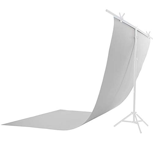 2X Fotohintergrund PVC 60 * 130cm Wasserdicht Hintergrund Background Mate-Kulisse für Foto Studio Fotografie Grau