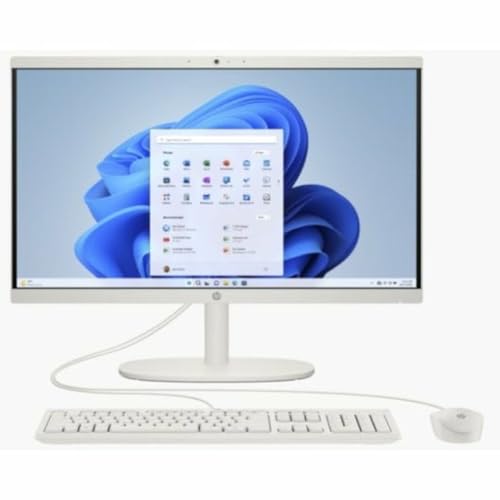 HP All-in-One 22-dg0002ns 21,5 Zoll Intel N100 8 GB RAM 256 GB SSD QWERTY Spanisch