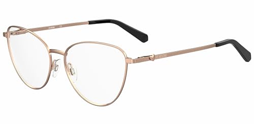 MOSCHINO LOVE brillengestell mol587, cat eye, in nude, gefertigt aus metal