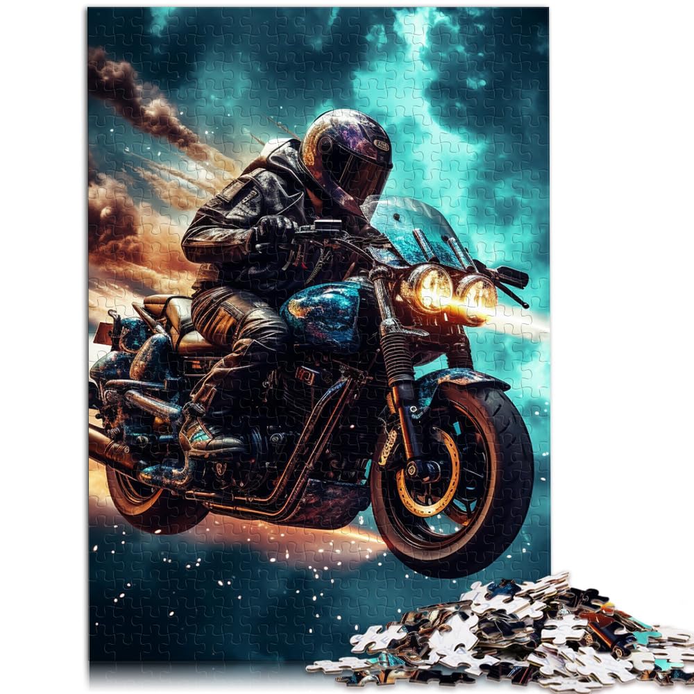 Puzzles, Geschenke, Spielzeuge, Galaxien, Motorräder, Puzzle 1000 Teile für Erwachsene, Holzpuzzle ganze Familie und Dieses 1000-teilige (50 x 75 cm)