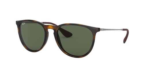 Ray-Ban Unisex Rb4171 Sonnenbrille, Braun (Gestell: Havana/Gunmetal, Gläserfarbe: grün klassisch 710/71), Medium (Herstellergröße: 54)