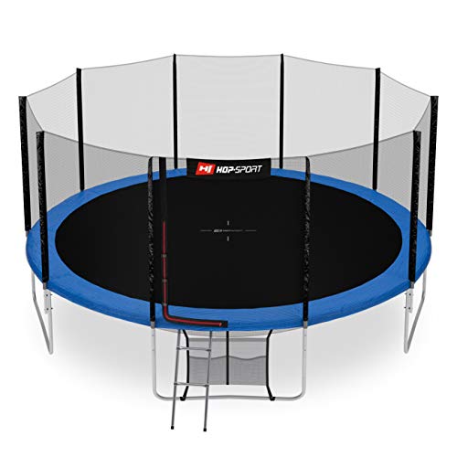 Hop-Sport Sicherheitsnetz für das Gartentrampolin 244-490 cm innenliegend außenliegend Ersatznetz Outdoor Trampolin 490 cm außen