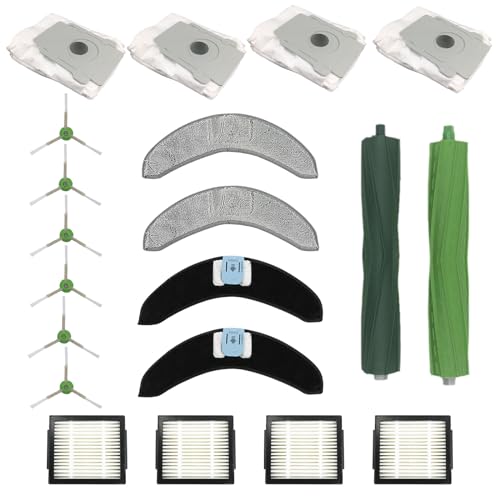 Staubsauger Bürstenrolle Staubsauger Seitenbürsten Staubsauger Zubehör Set Staubsauger Filter für J7 Roboter Staubsauger