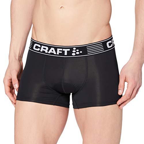 Craft Herren Greatness Bike Boxer M Radunterhose, Black/White, S