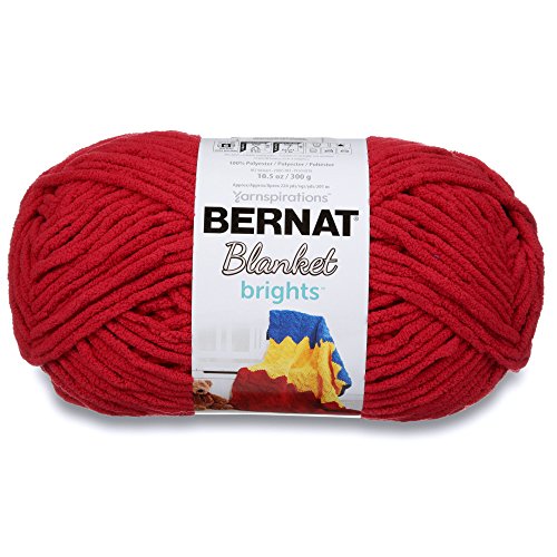 Bernat Blanket Brights, Sonstige, Race Car Red, 14.7 x 14.7 x 28.67 cm