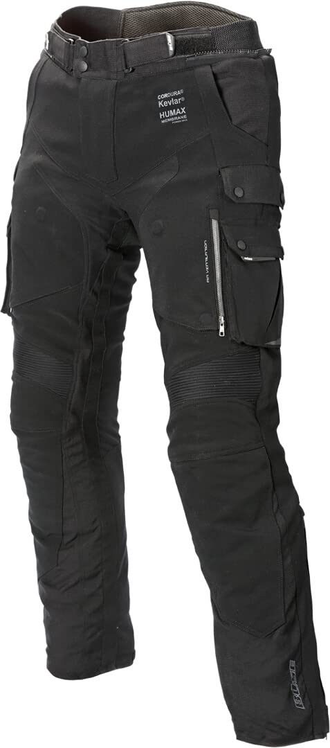 Büse Borgo Motorrad Textilhose, schwarz, 30