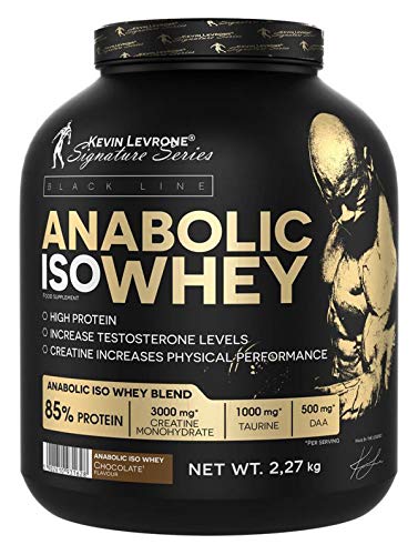 Kevin Levrone Black Line Anabolic Iso Whey 2kg - Pure Whey Isolat - Chocolate