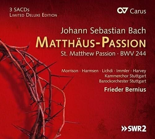 Bach: Matthäus Passion BWV 244 (Limited Deluxe Edition)