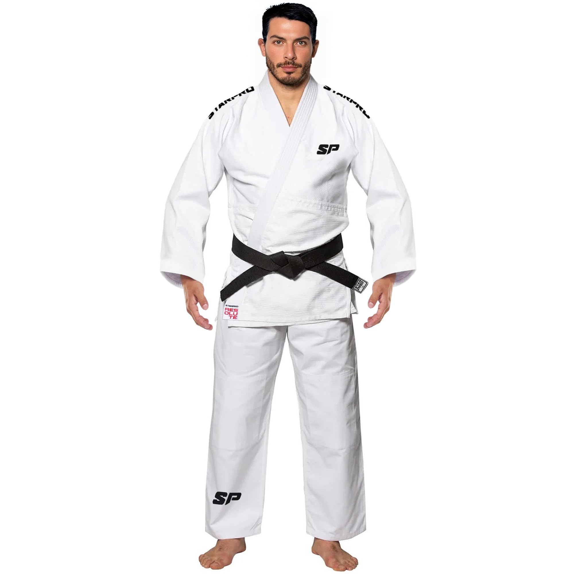 Starpro | Judo Kampfsport Anzug | Geeignet für Jiu Jitsu, BJJ GI, Karate GI, Jui Jitsu, Judo, Aikido Anzug, Taekwondo Anzug, Karate Anzug Baumwolle, Ju Jutsu Anzug, IBJJF, Taekwondo-Anzug