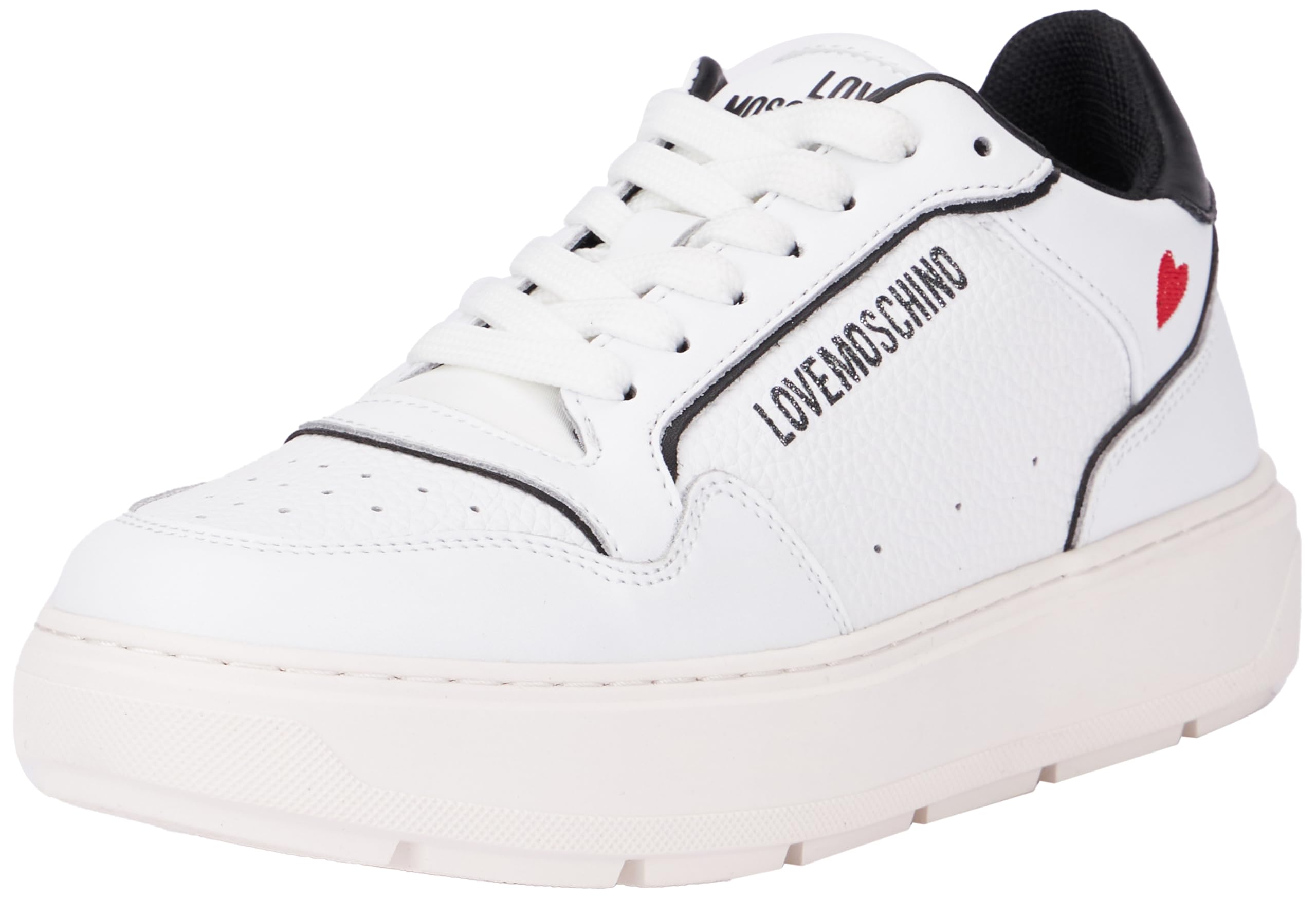 Love Moschino Damen Ja15144g1ljc110a Sneaker, Weiß, 41 EU