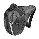 Motorrad Beintasche Motorrad Drop Bein Taille Taschen wasserdichte Bein Seite Tasche Gürtel Hüfte Bum Gepäck Fahrt Pack Geldbörse Fanny Pack Tasche Moto accesorios Motorrad Tasche Bein(Black-04)