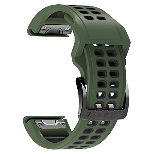 NEYENS 22 mm Silikon-Uhrenarmband für Garmin Fenix 7 6 5 Armband Forerunner 935 945 Uhrenarmband Fenix6 Pro Fenix5 Plus Gürtel, For Forerunner 935 945, Achat