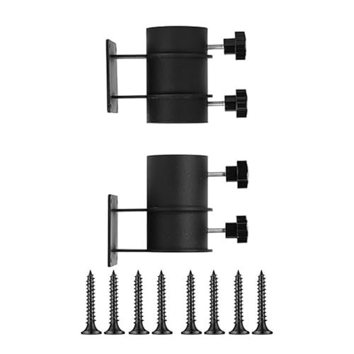 Ranuw Schirmständer Handknopf Verstellbar Schirmhalterung Terrassen Schirmständer Halterung Dock Hofbedarf