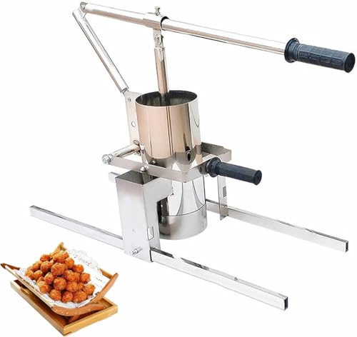 Kommerzielle Fleischbällchen-Formmaschine, manuelle Fleischbällchen-Herstellungsmaschine, professionelle Fleischbällchen-Formmaschine, Edelstahl-Fisch-Rindfleisch-Schweinefleisch-Bällchen-He