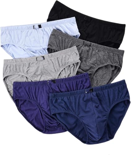 Unterwäsche für Herren, 6 Stück/Lot, 6XL, 5XL, 4XL, Übergröße, Baumwolle, Herren-Boxershorts, Herren-Shorts, A, 5XL