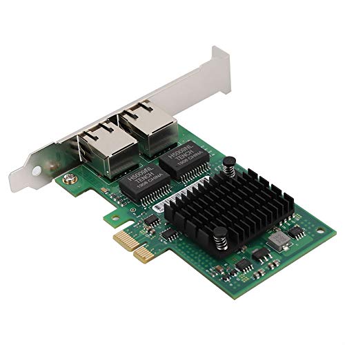 Gigabit Ethernet i350 T2 PCI E Dual Port Netzwerkkarte für Intel i350-AM2-Chip Express X4, X8, X16, Dual Port PCI Express 2.0,10/100/1000 Mbit/s