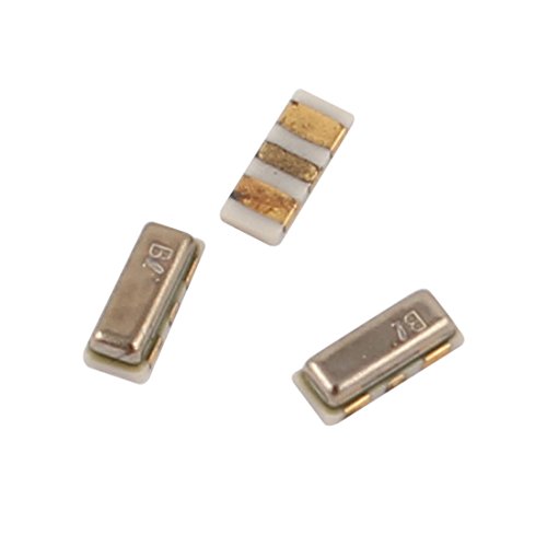 ALKOY 3 Stück Passive Komponenten SMD 3 mm x 1 mm Quarzkristall-Oszillatoren 16.000 MHz Quarze Silberton