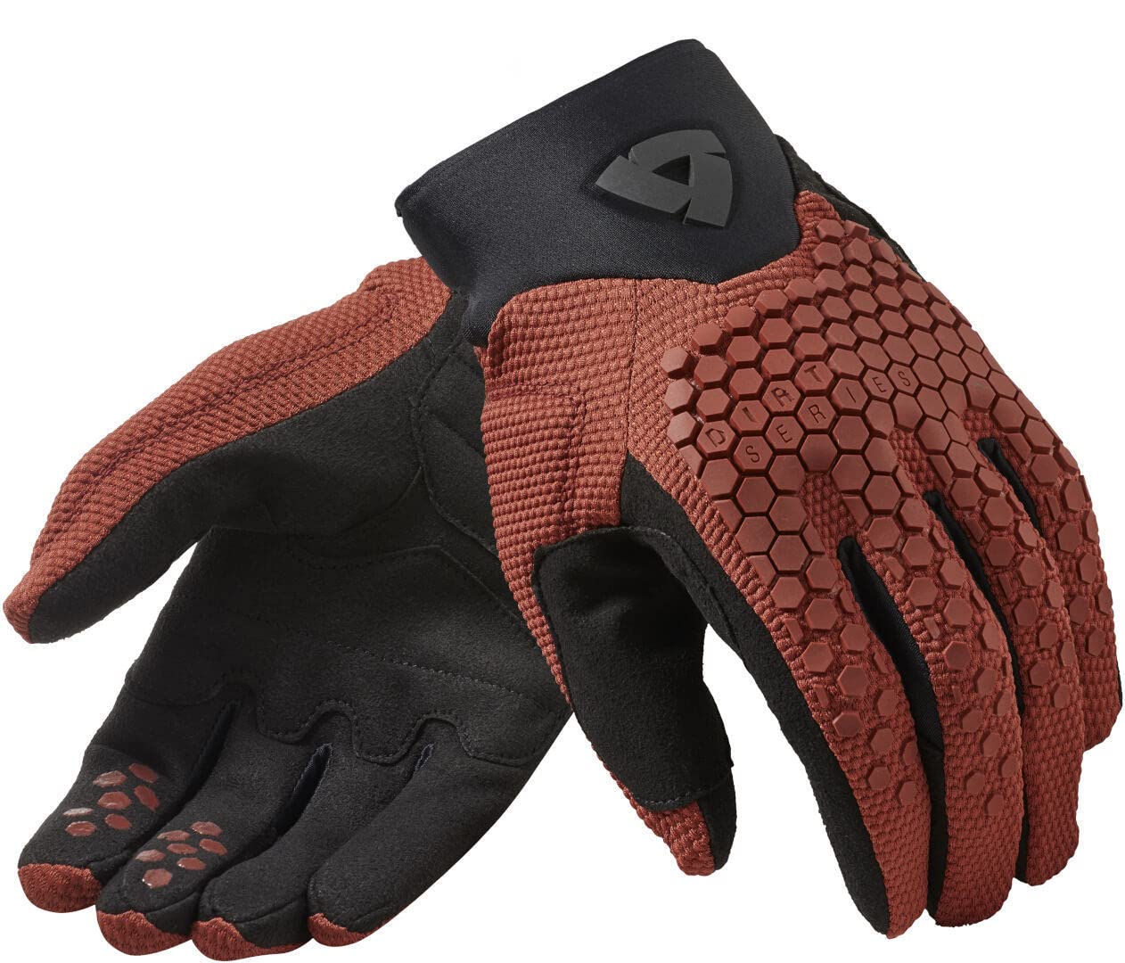 Revit Massif Motorradhandschuhe, rot, M