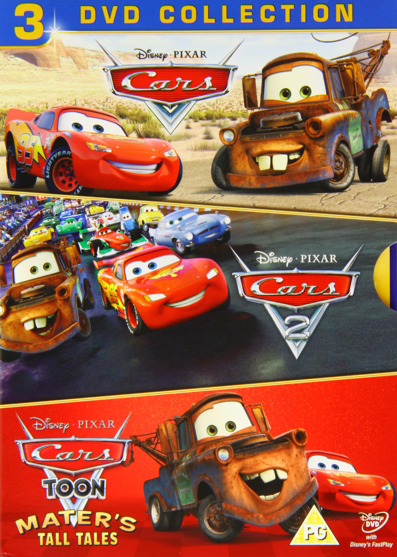 Cars 1, 2 and Toons [UK Import]