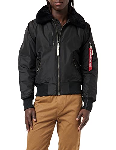 Alpha Industries Herren Jacke Jacke Injector III, Schwarz (Black 03), Medium