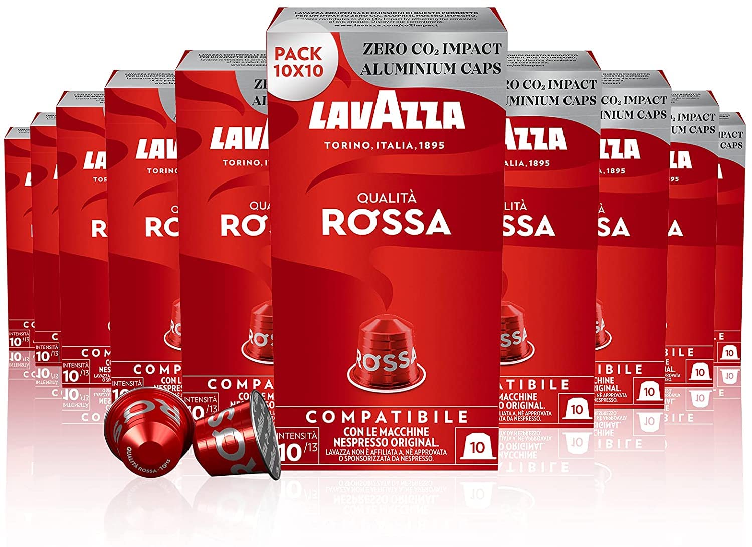 Lavazza Espresso Qualita Rossa 10 x 10 Kapseln