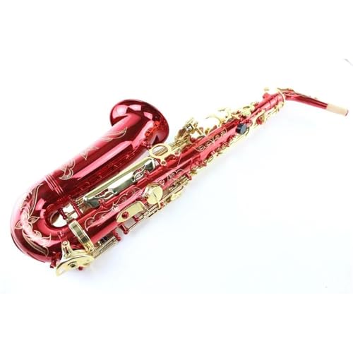 Eb-Melodie, Altsaxophon, Helles Lack-E-Dur-Altsaxophon, Musikinstrument Mit Nylonbox Anfänger saxophon