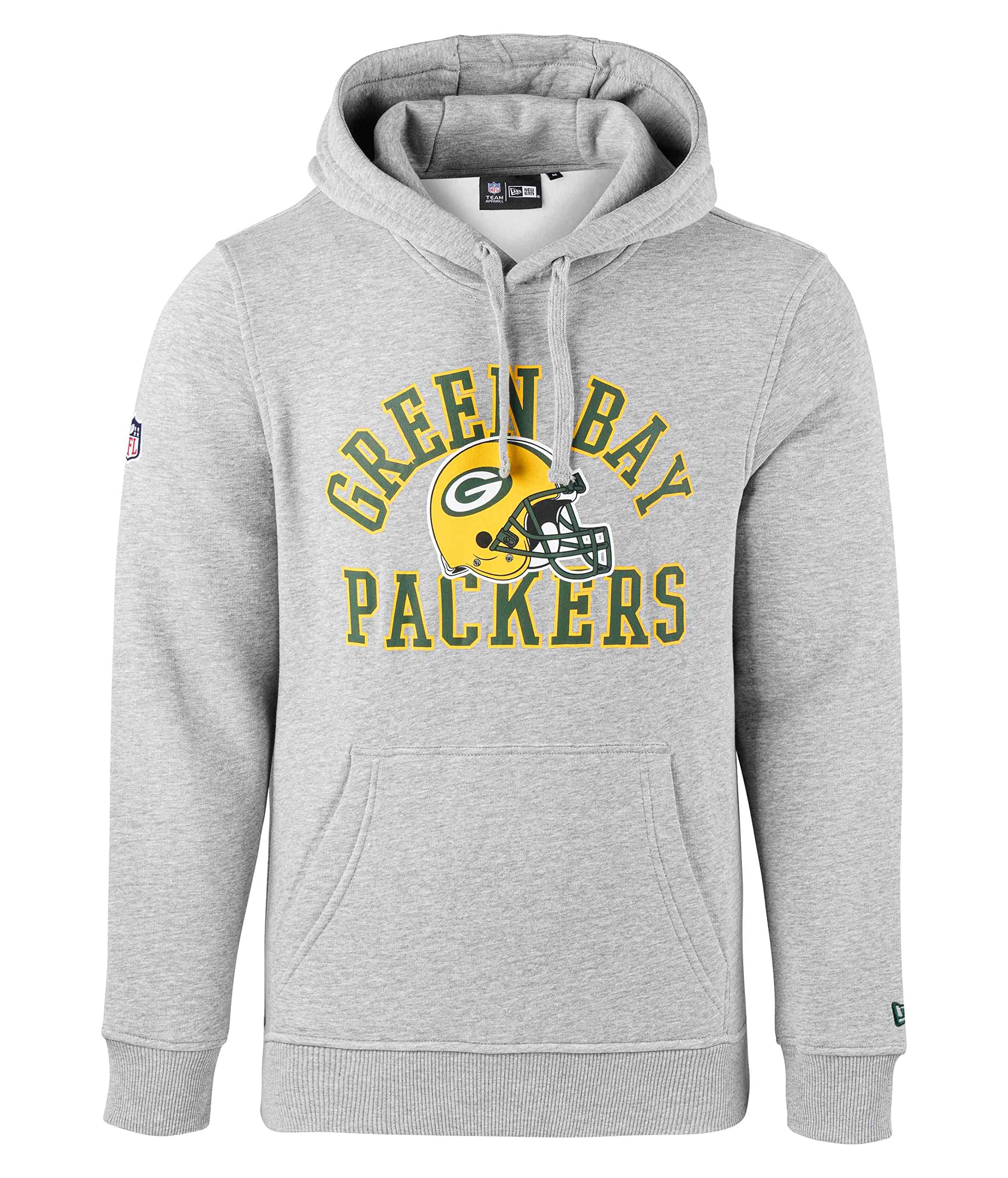 New Era - NFL Green Bay Packers College PO Hoodie - Light Grey Heather - M